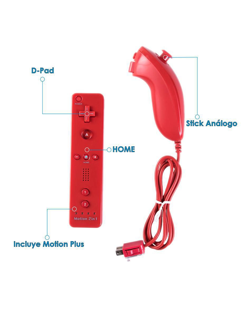 Control inalámbrico para wii 2