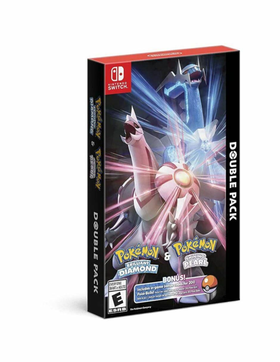 Pokémon Brilliant Diamond & Pokémon Shining Pearl Double estándar para Nintendo Switch