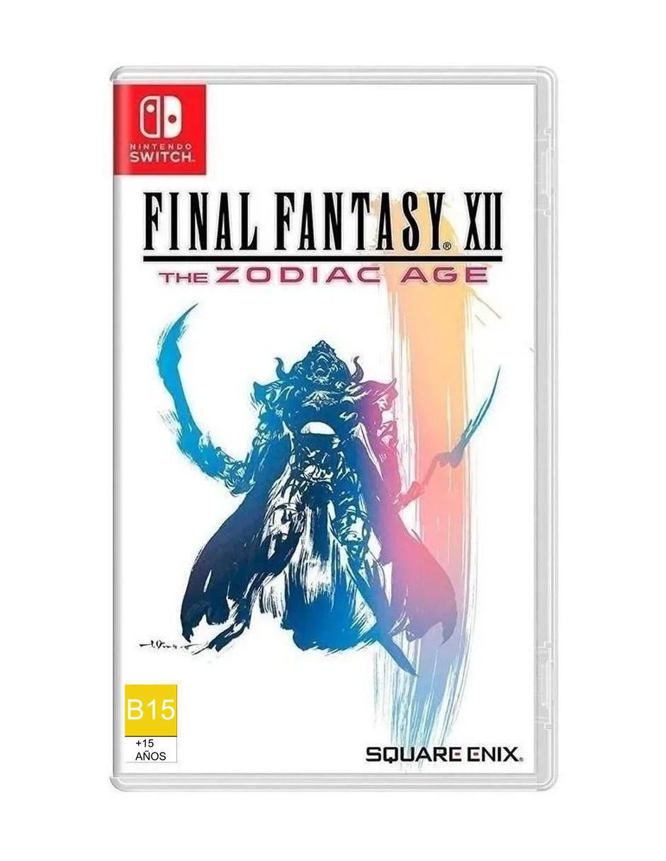 Final Fantasy Xii The Zodiac Age estándar para Nintendo Switch