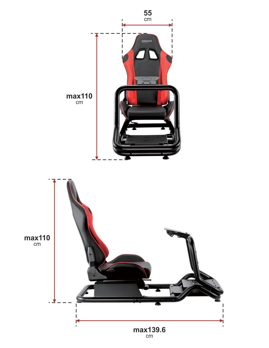 Silla simulador Ground Electronics 7
