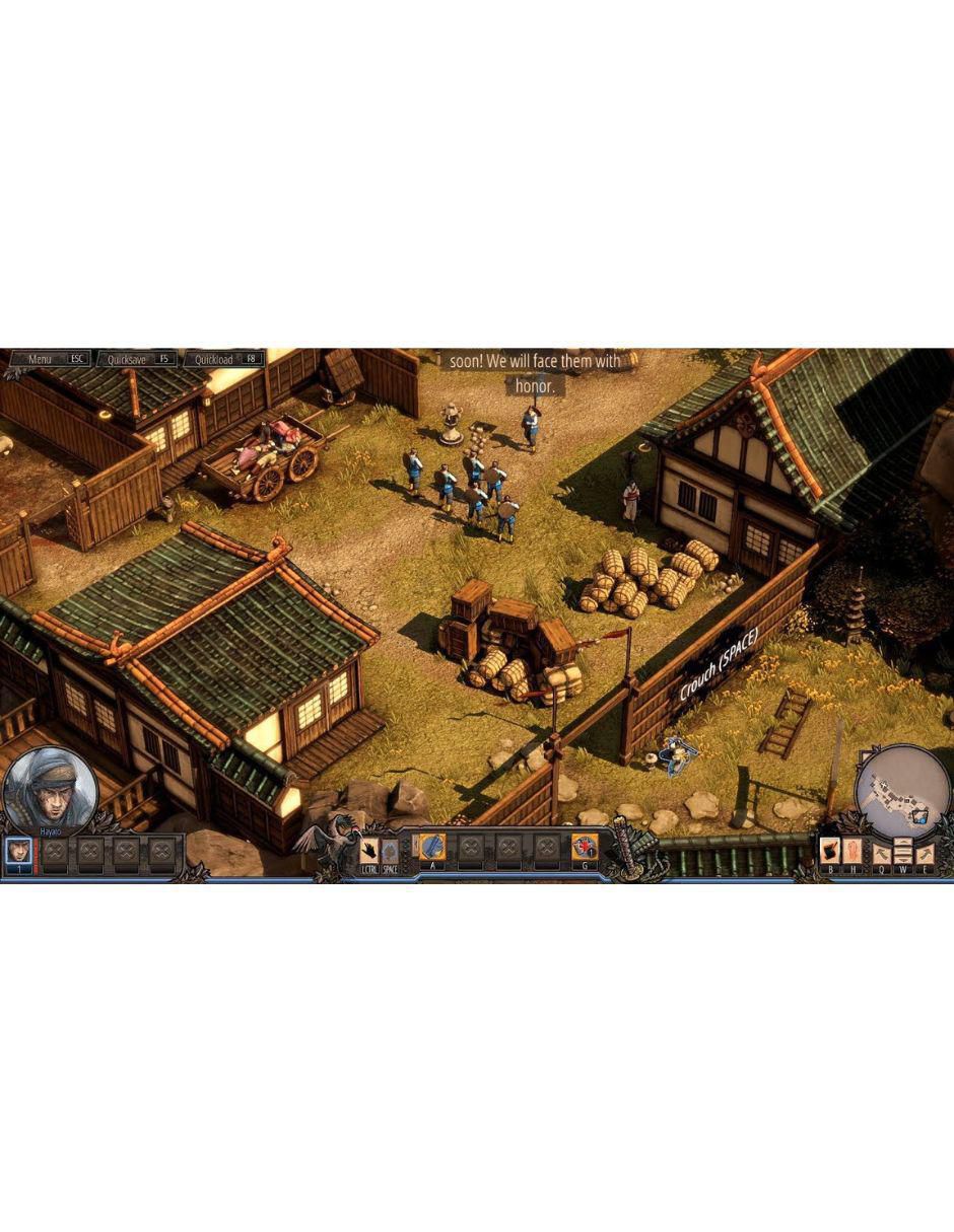 Shadow Tactics Blades Of Shogun estándar para PS4 2