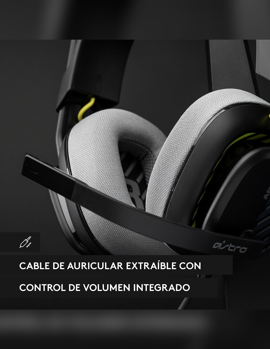 Audífonos Over-Ear A10 alámbricos con cancelación de ruido 4