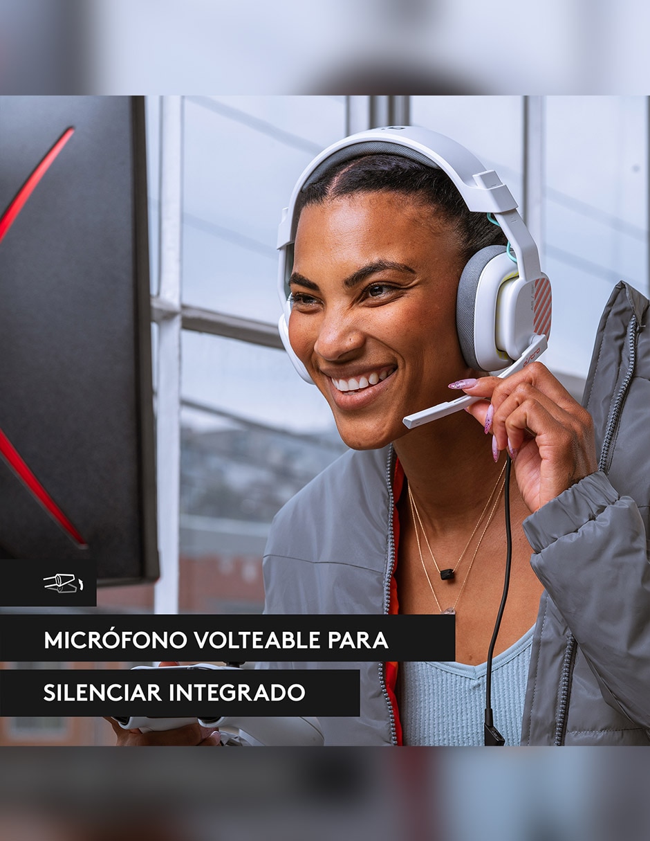 Audífonos Over-Ear A10 alámbricos con cancelación de ruido 3
