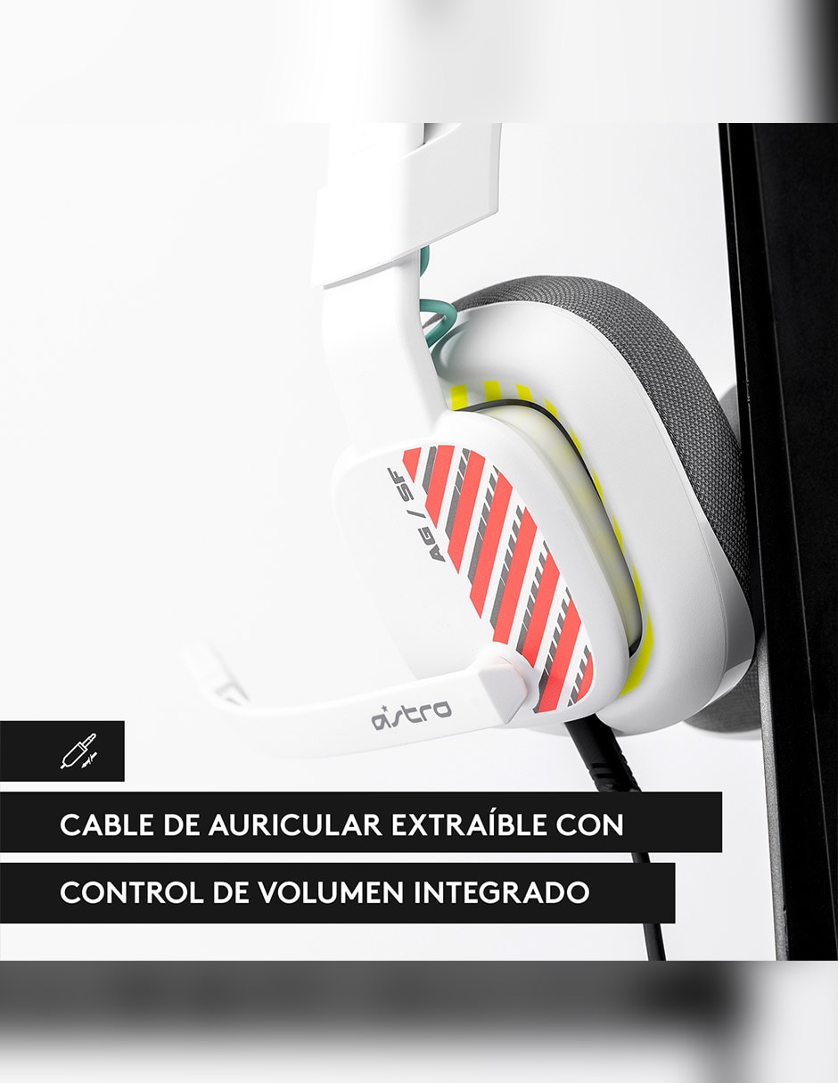 Audífonos Over-Ear A10 alámbricos con cancelación de ruido 4