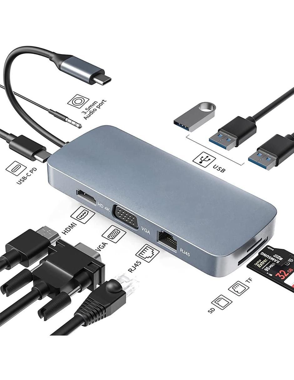 Adaptador multipuertos 3