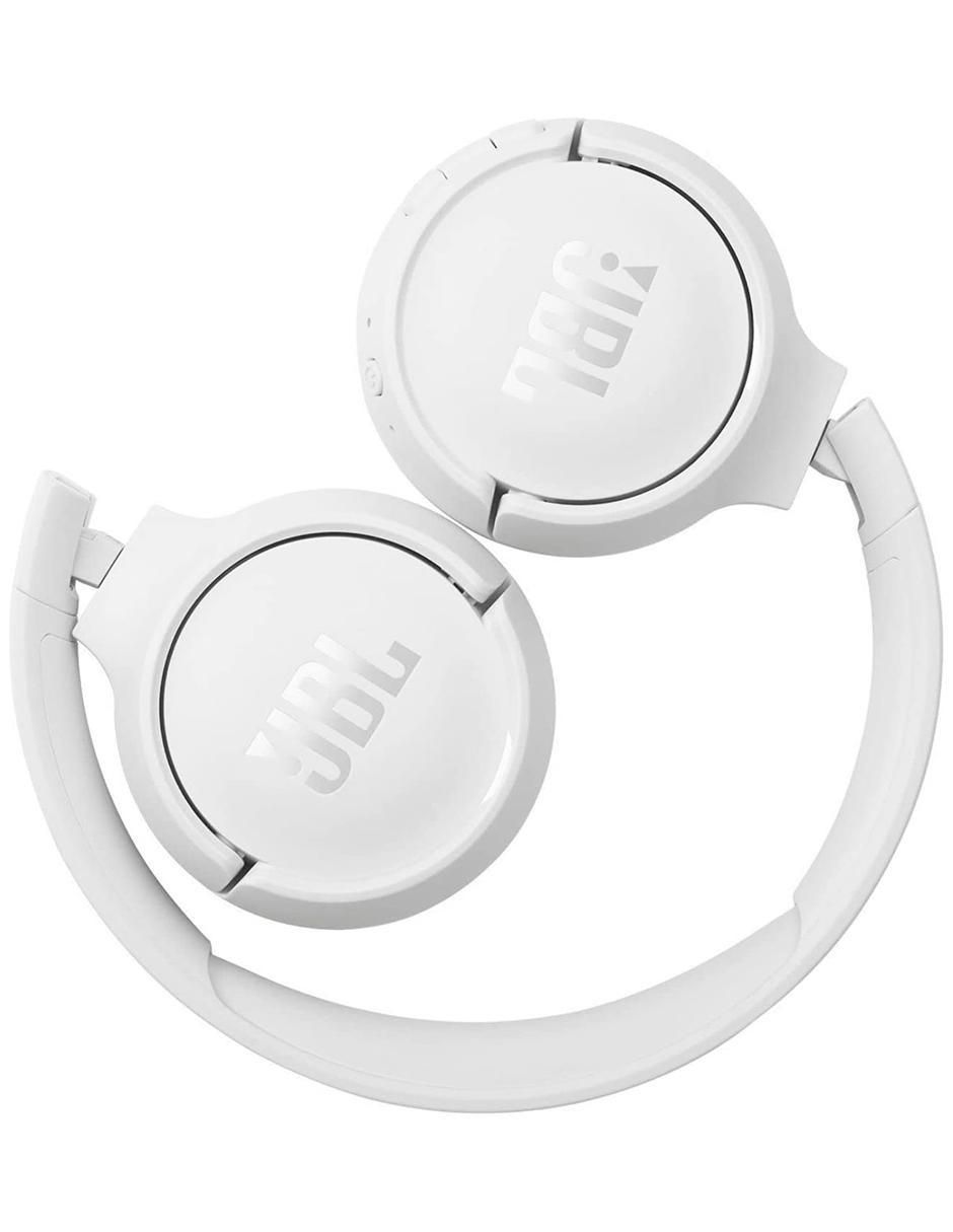 Audífonos On-Ear Jblt510Btwhtam inalámbricos 5