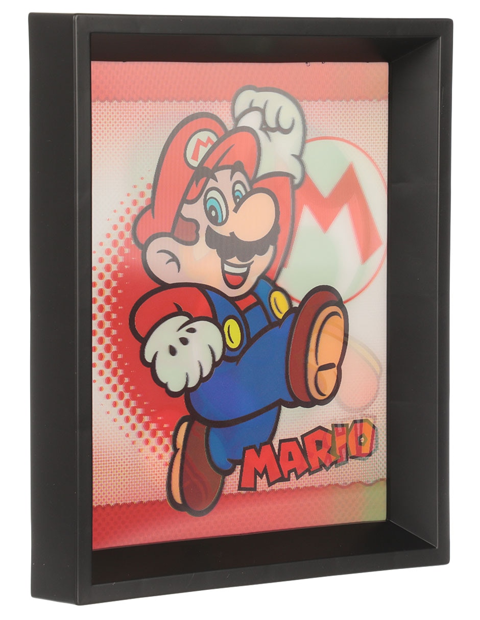 Póster lenticular de Mario Bros 4