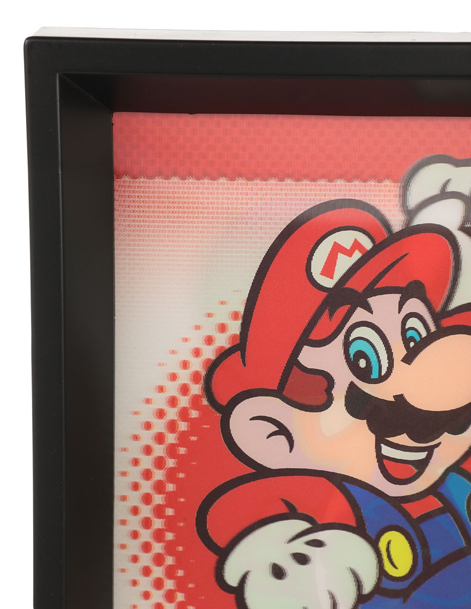 Póster lenticular de Mario Bros 6
