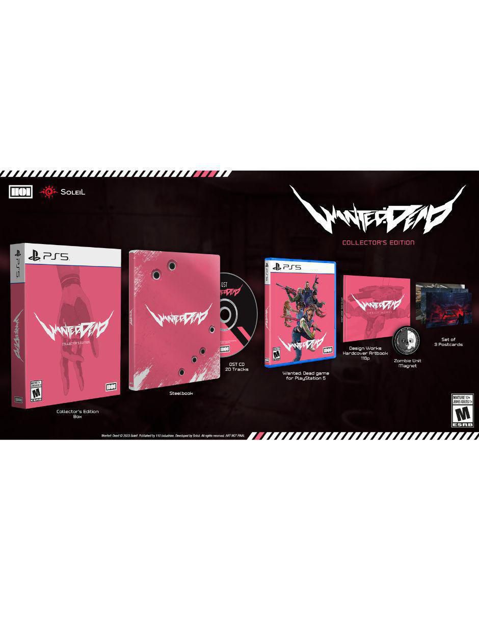 Wanted: Dead collectors para PS5 2