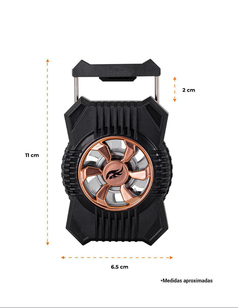 Ventilador Gamer para Celular Immortal 9