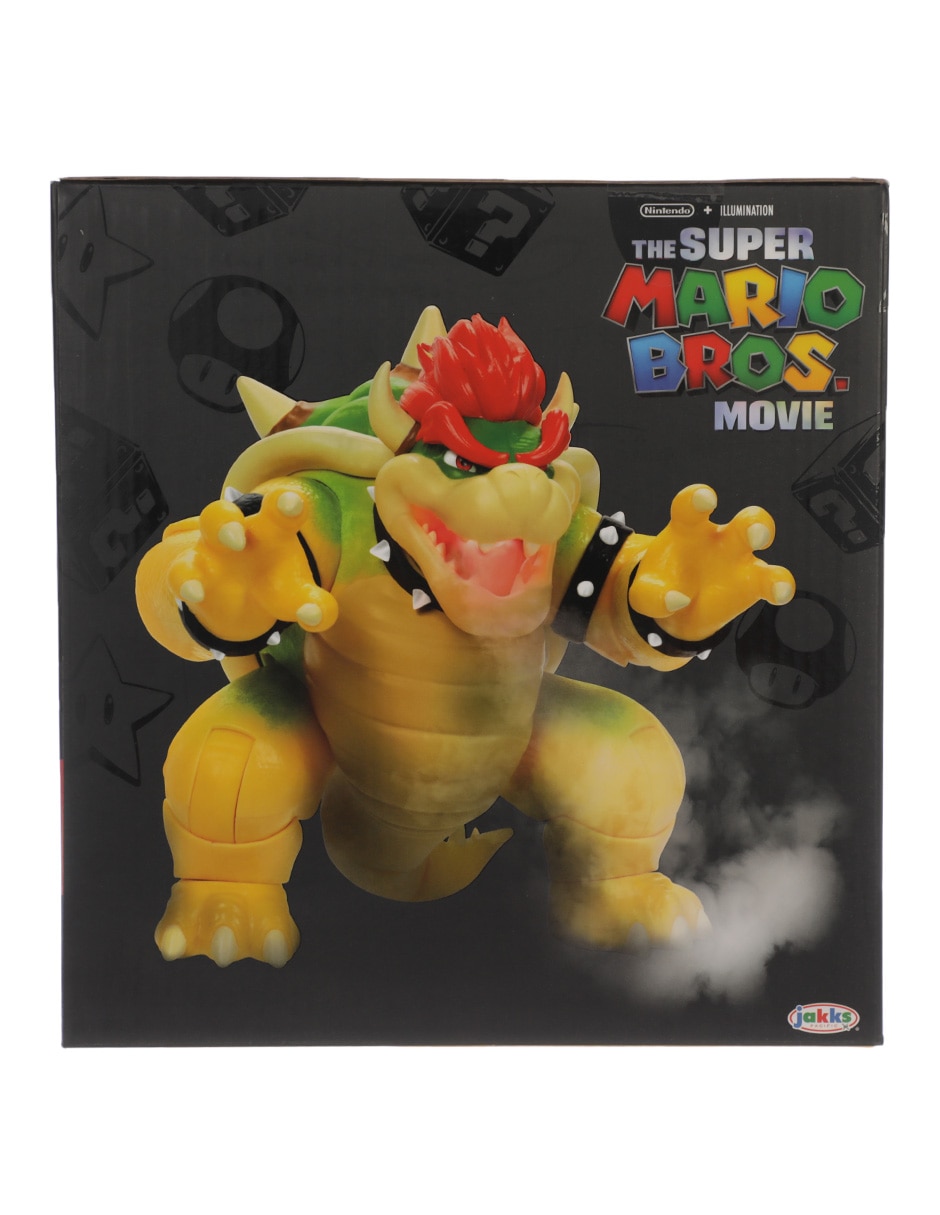 Figura The Super Mario Bros Movie Bowser con luz 3
