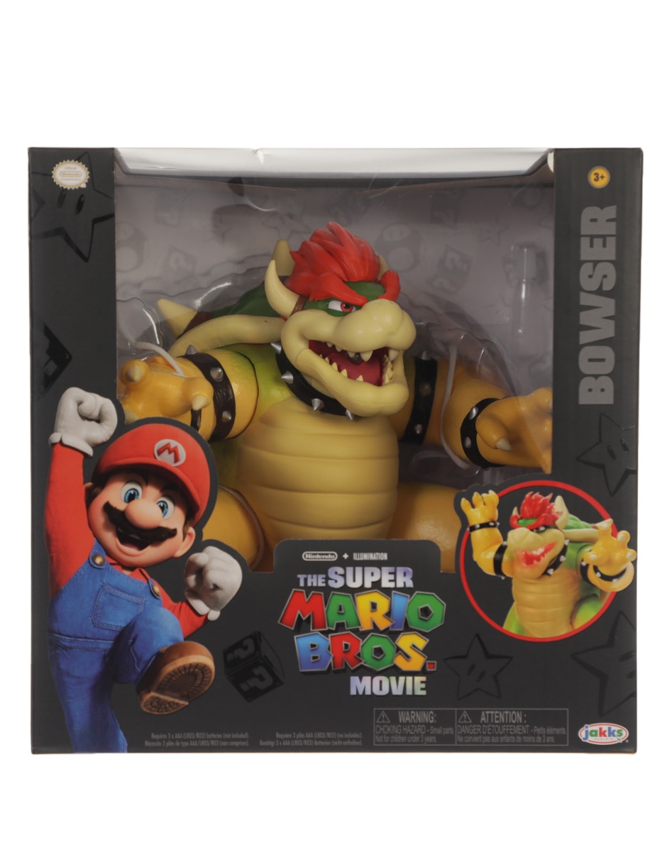 Figura The Super Mario Bros Movie Bowser con luz 4