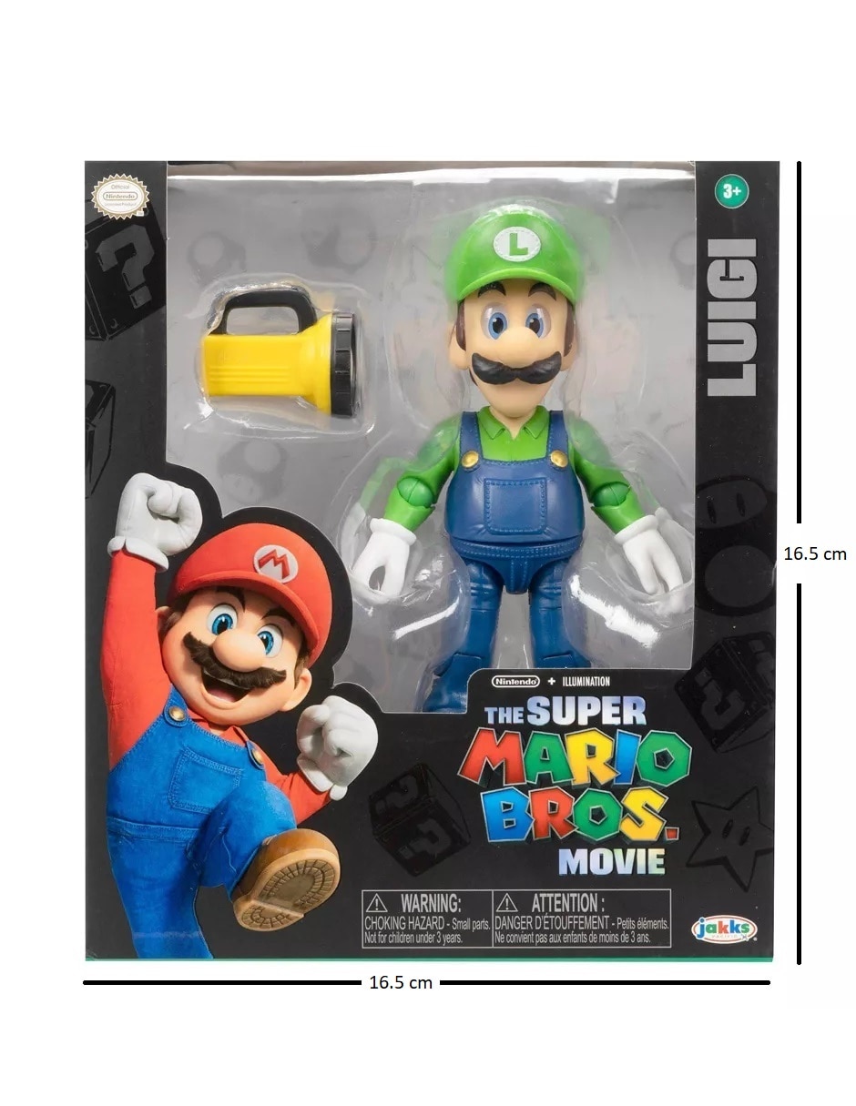 Figura de colecci n Luigi Nintendo articulado Super Mario Bros