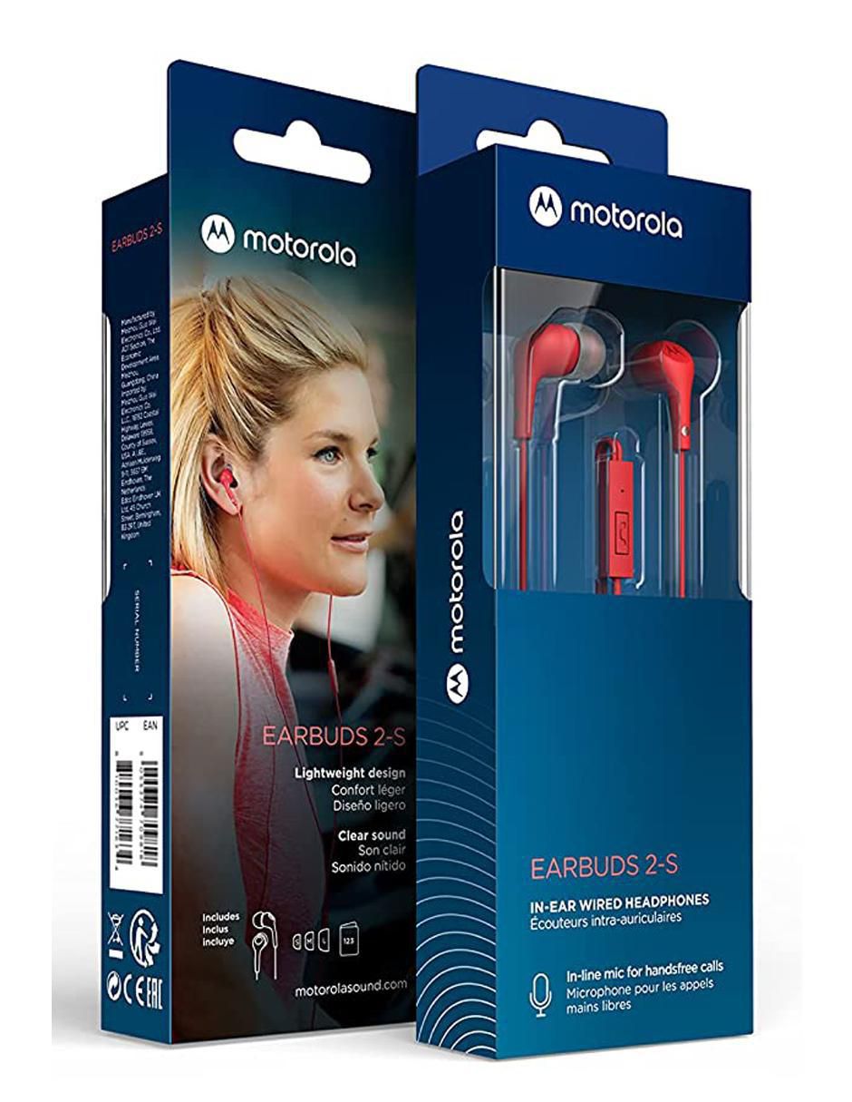 Audífono in ear motorola earbuds alámbrica "con (si aplica)" no