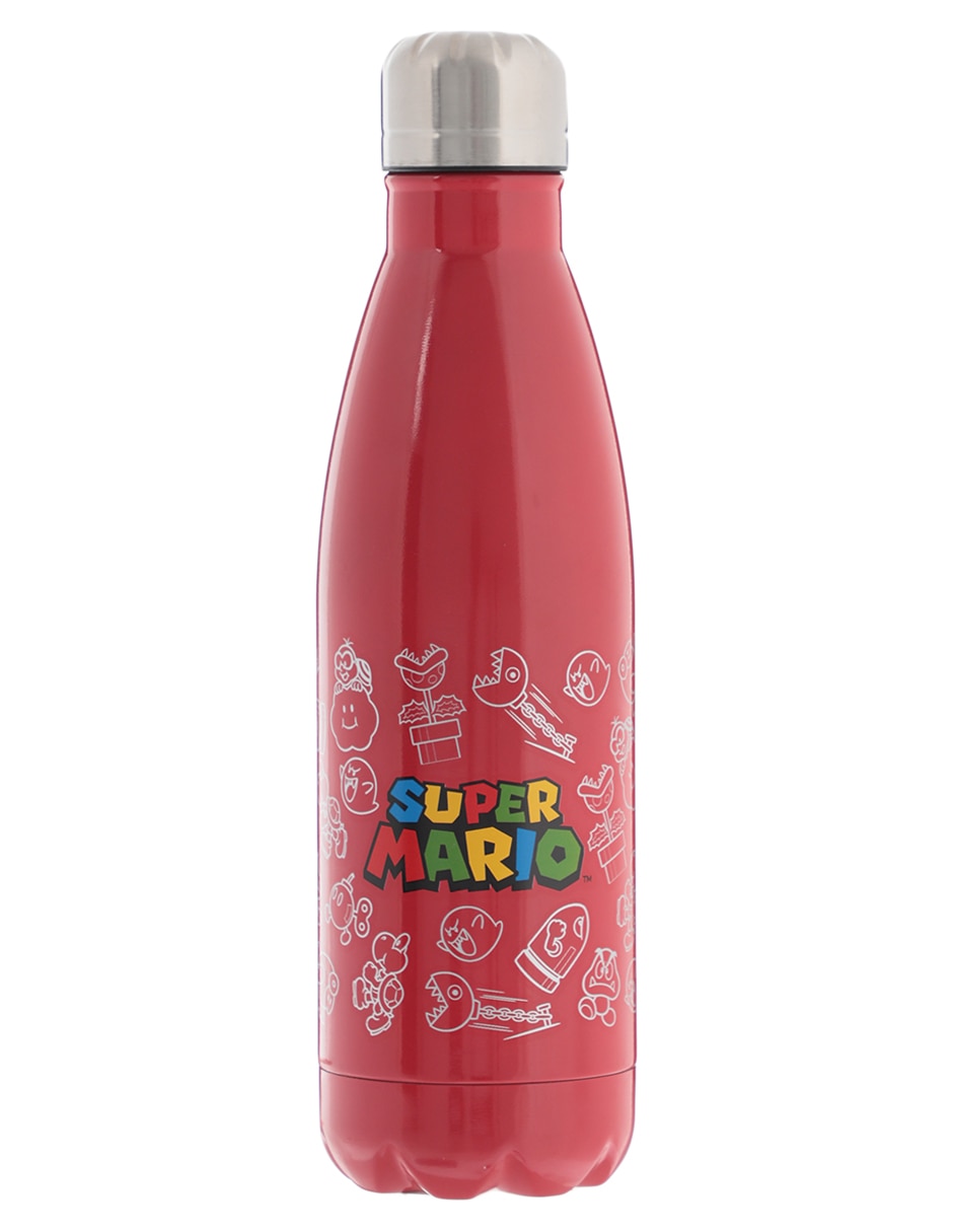 Botella de agua mario bros de acero unisex 2