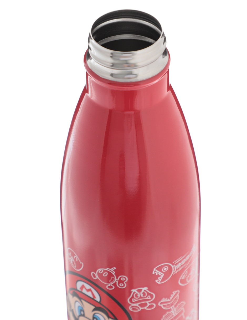 Botella de agua mario bros de acero unisex 4