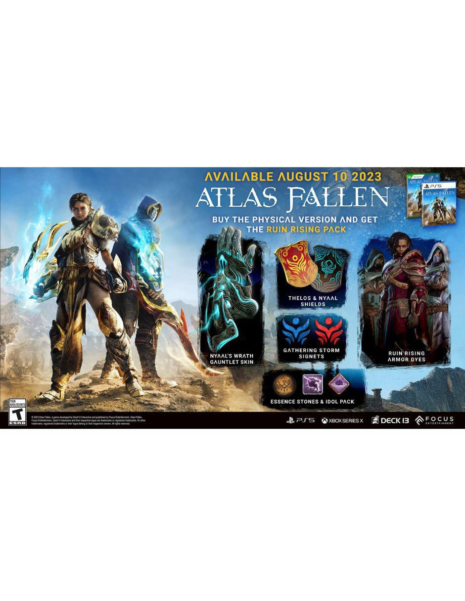 Atlas Fallen estándar para PS5 2