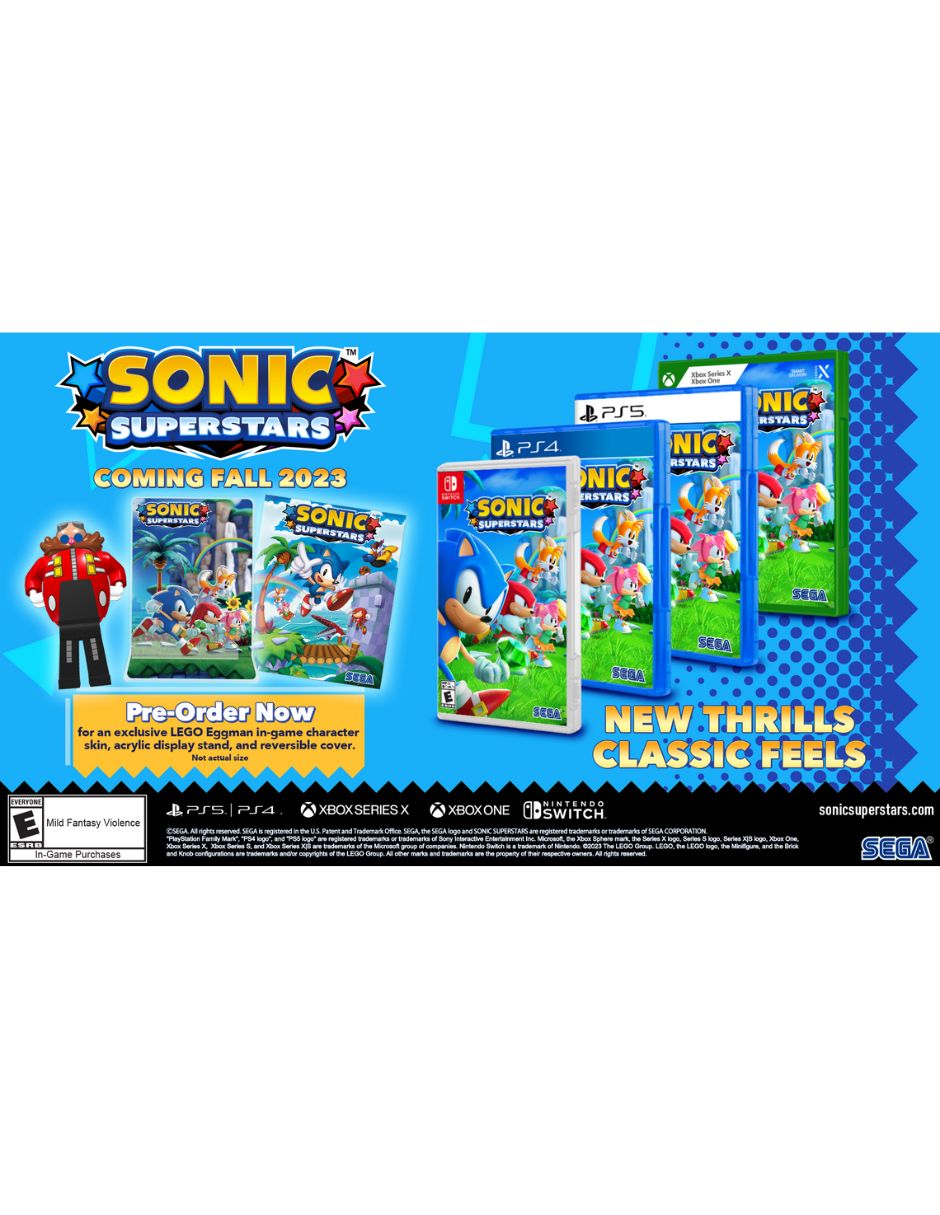 Sonic Superstars estándar para Nintendo Switch 6