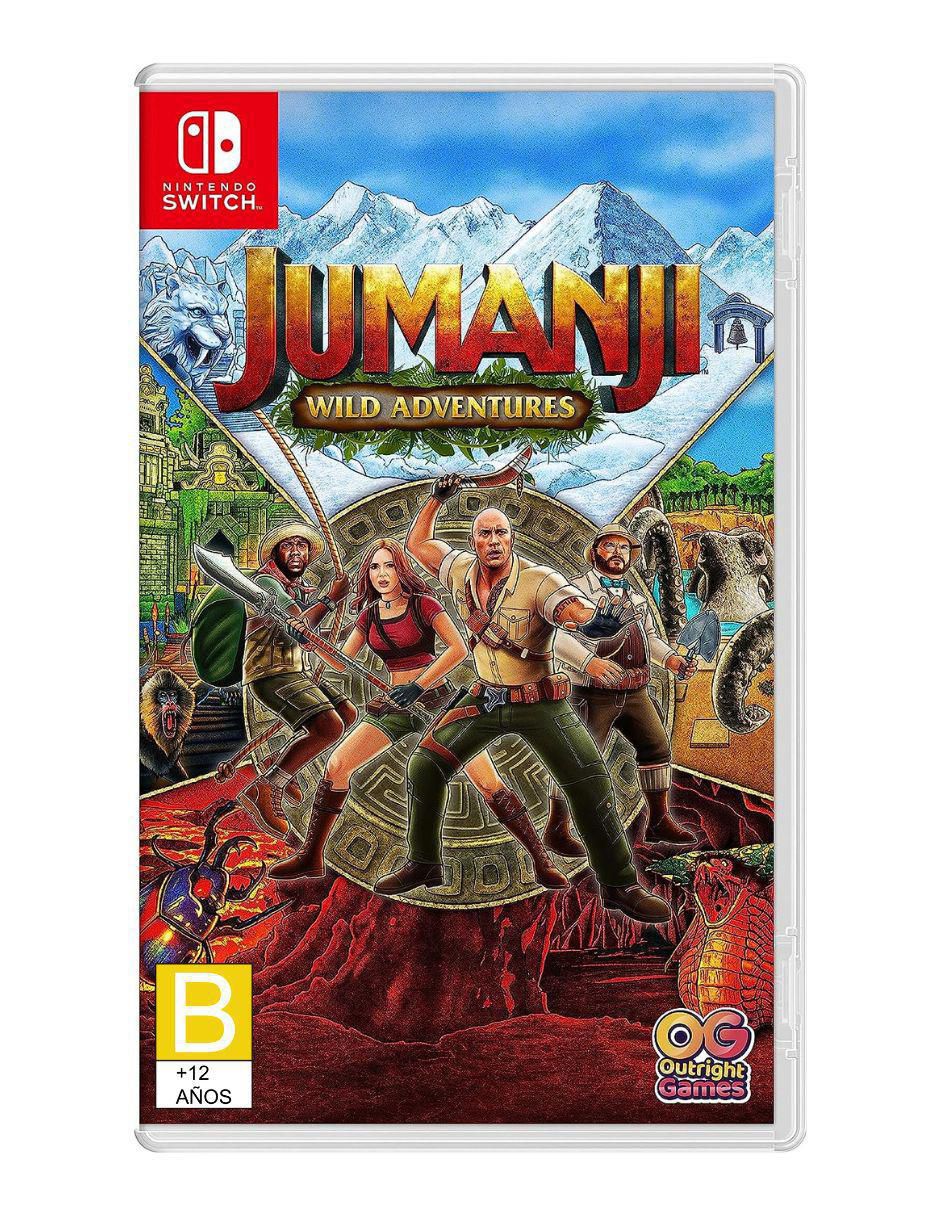 Jumanji Wild Adventures estándar para nintendo switch