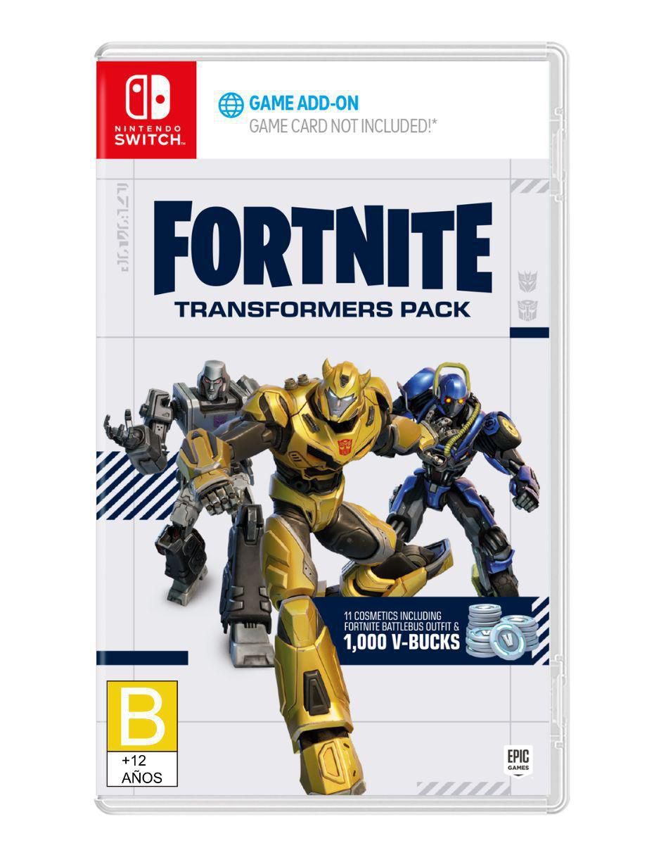 Fortnite Transformers Pack estándar para Nintendo Switch Fortnite Transformers Pack estándar para Nintendo Switch