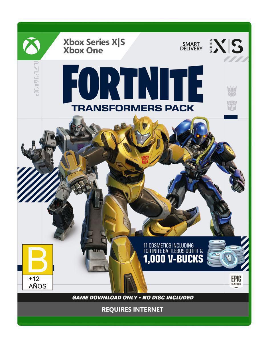 Fortnite Transformers Pack estándar para Xbox One, Xbox Series X/S