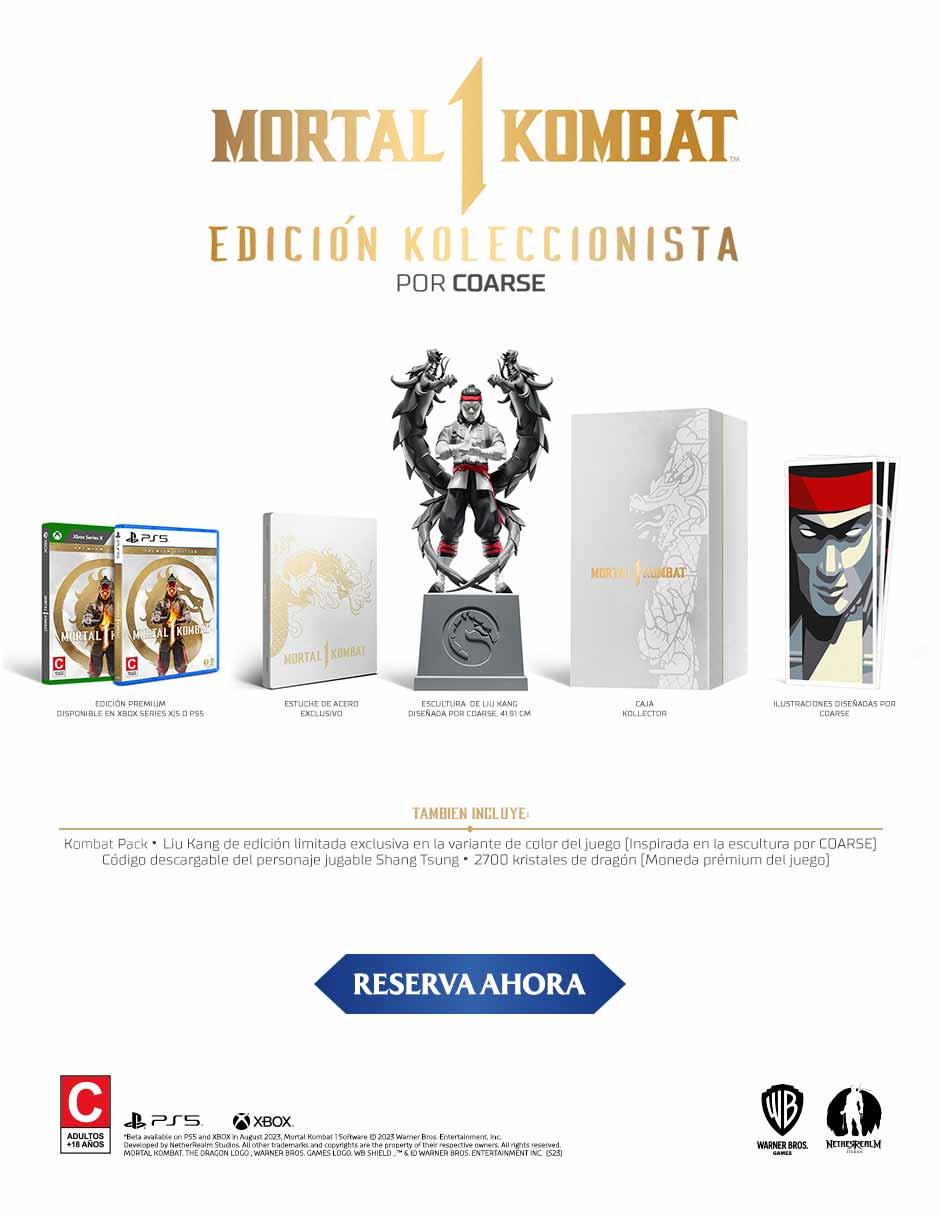 ▷ Chollo Nuevo Mortal Kombat 1 para PS5 por sólo 32,97€ con envío