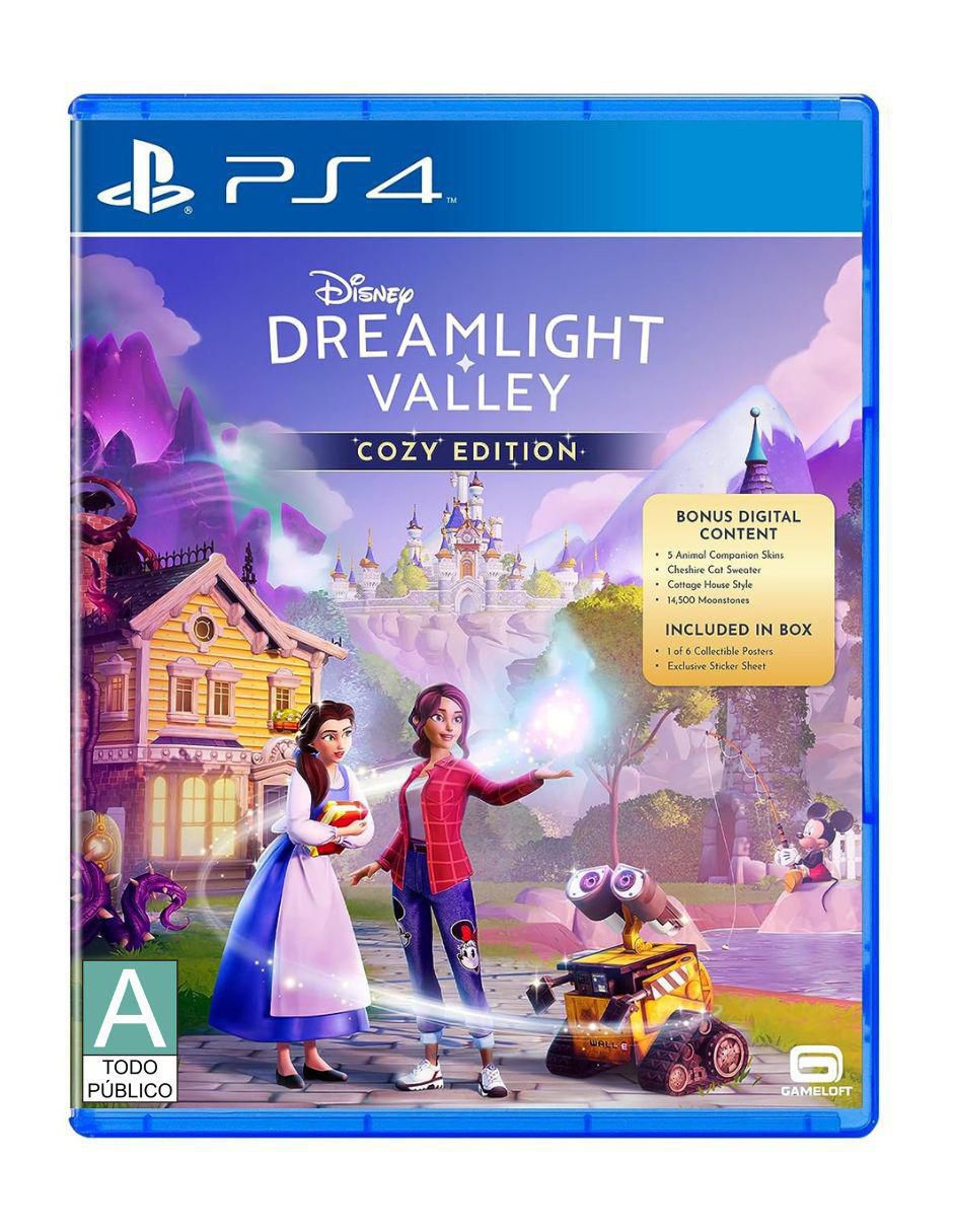 Disney Dreamlight Valley cozy para PS4 Disney Dreamlight Valley cozy para PS4