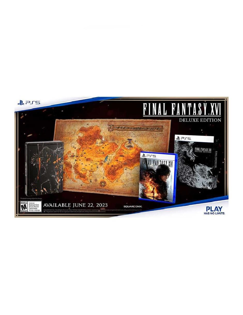 Final Fantasy Xvi deluxe para PS5 2