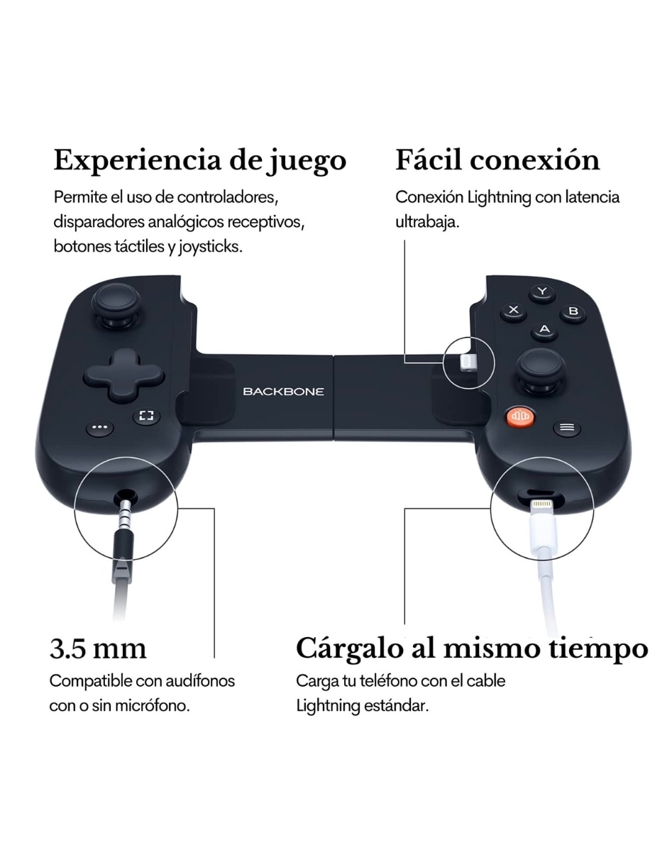 Control gamepad Backbone One para iPhone 14 y anteriores edición estándar  V2