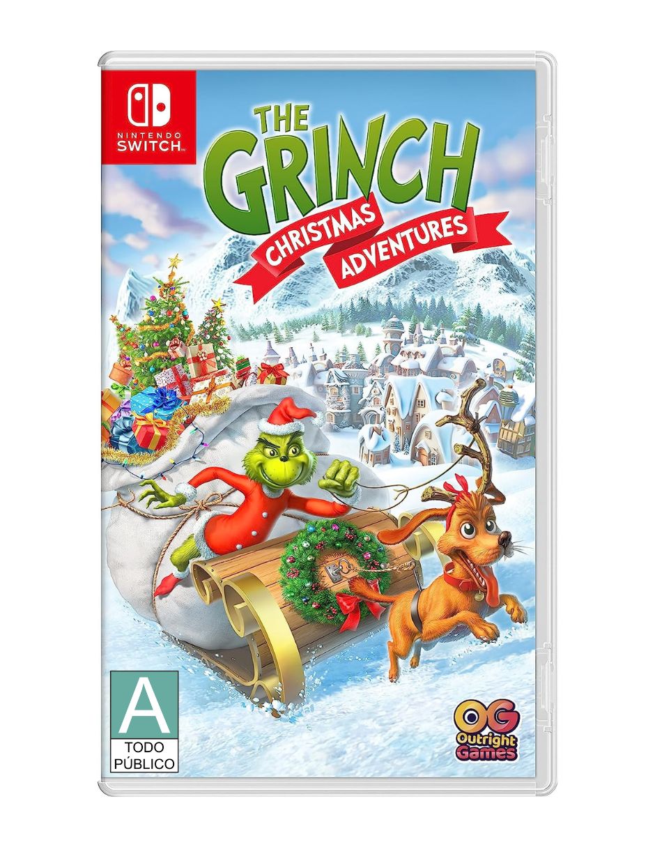 The Grinch Christmas Adventures estándar para Nintendo Switch
