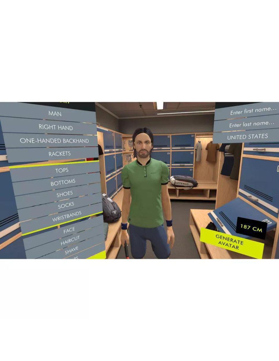 Tennis Oncourt Vr2 estándar para PS5 4