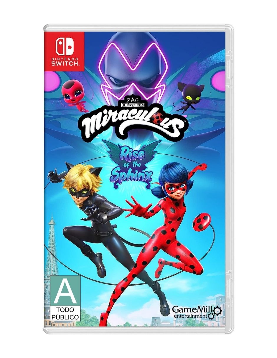 Miraculous Rise Of The Sphinx estándar para Nintendo Switch