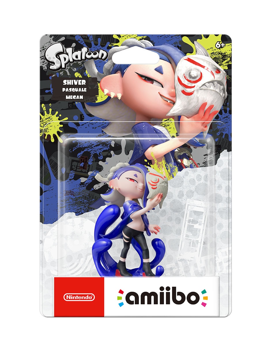 Figura articulada Splatoon Shiver Hohojiro collectors 2