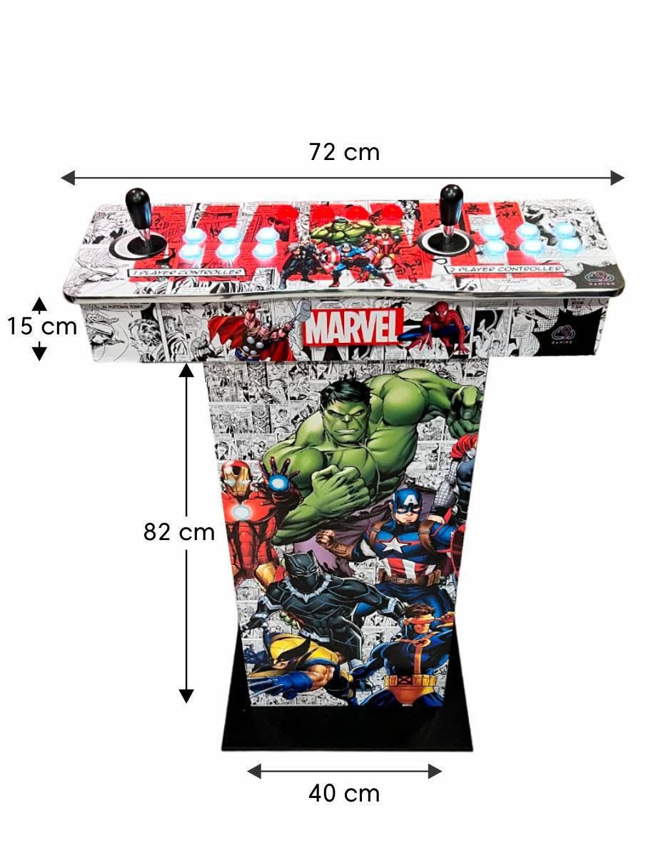 Consola fija/portátil de 128 gb avengers 6