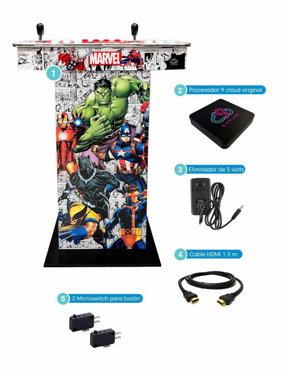 Consola fija/portátil de 128 gb avengers 4