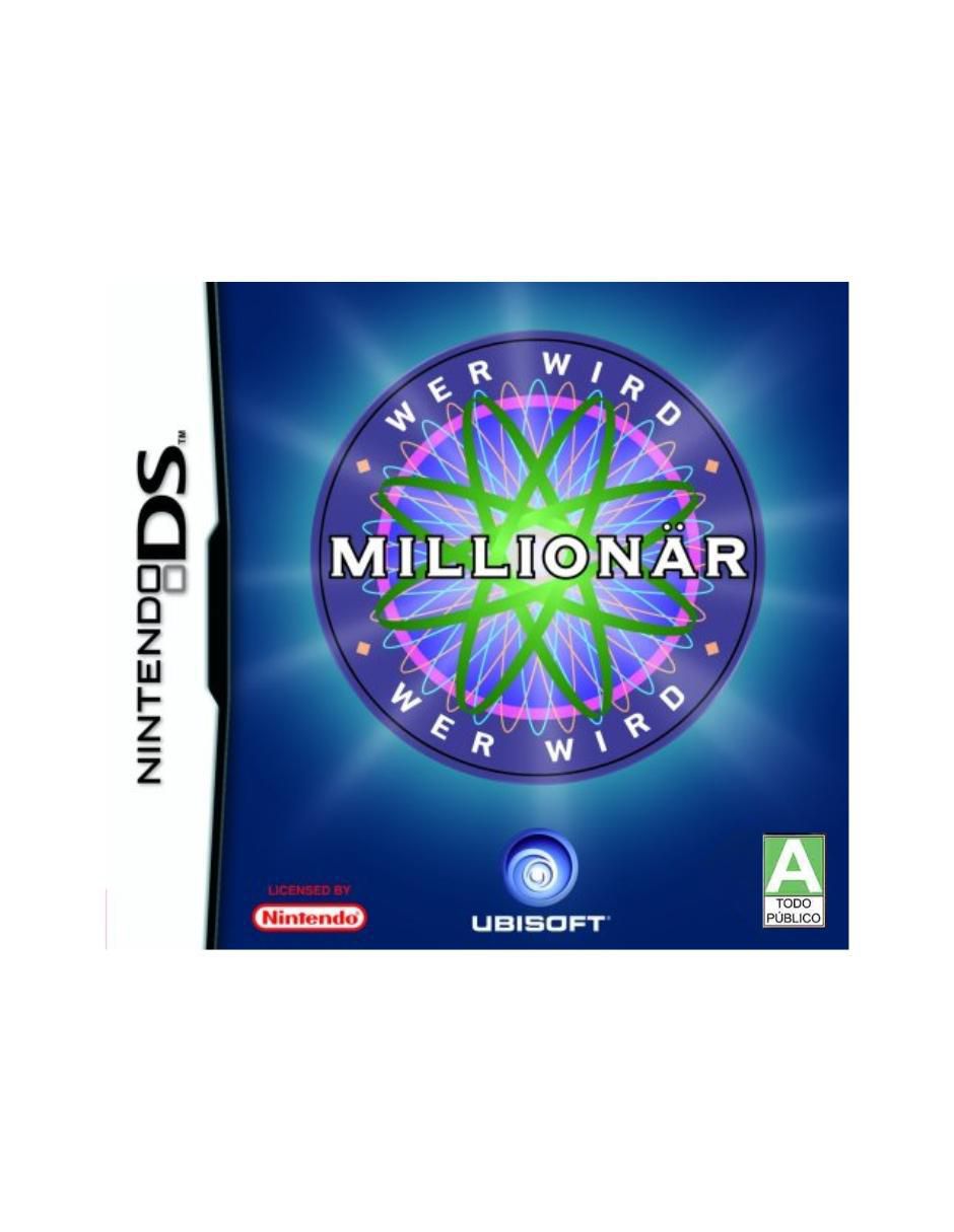 ¿Quién Quiere Ser Millonario?: El Videojuego estándar para Nintendo 3DS 1