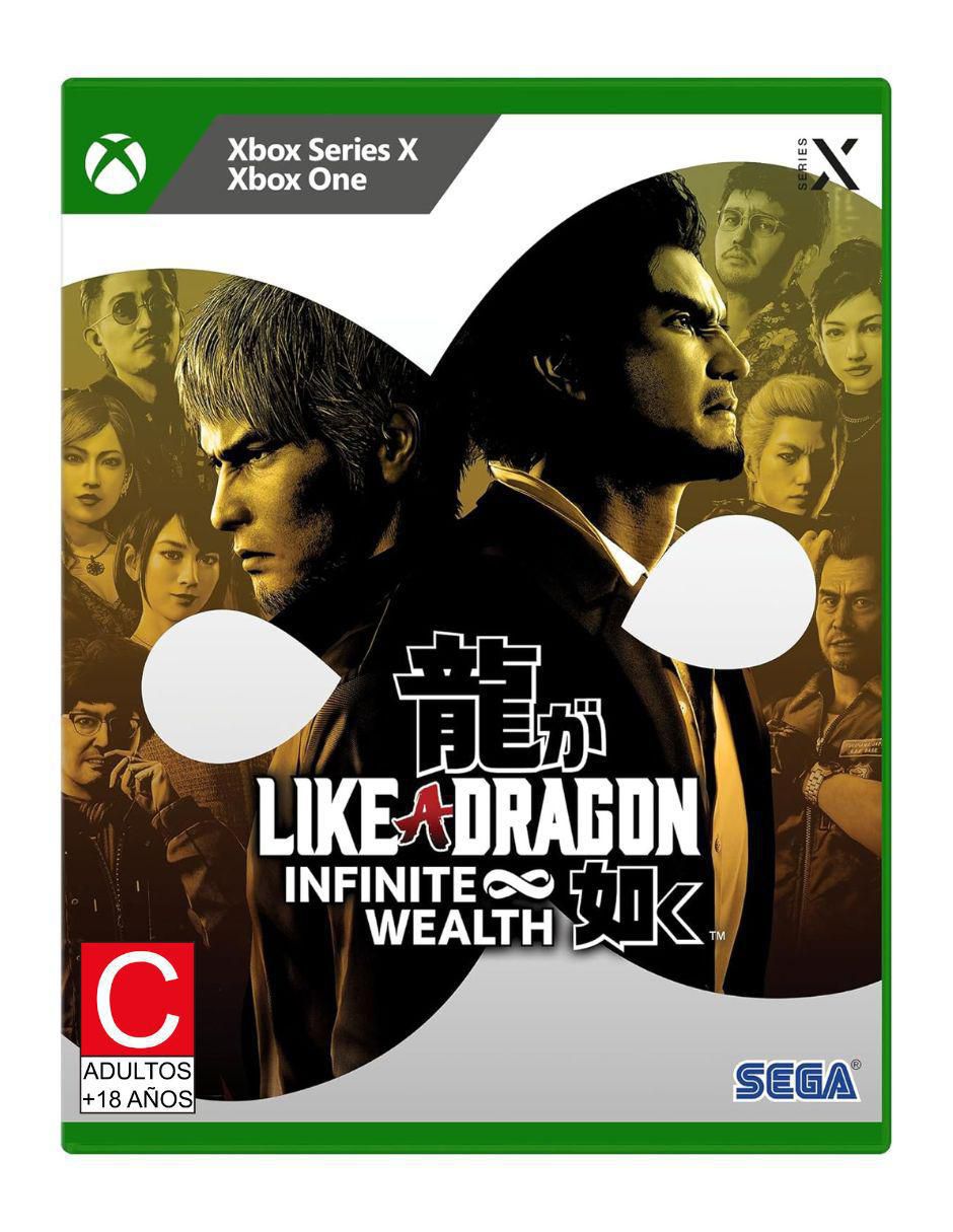Like A Dragon Infinite Wealth estándar para Xbox Series X/Xbox One