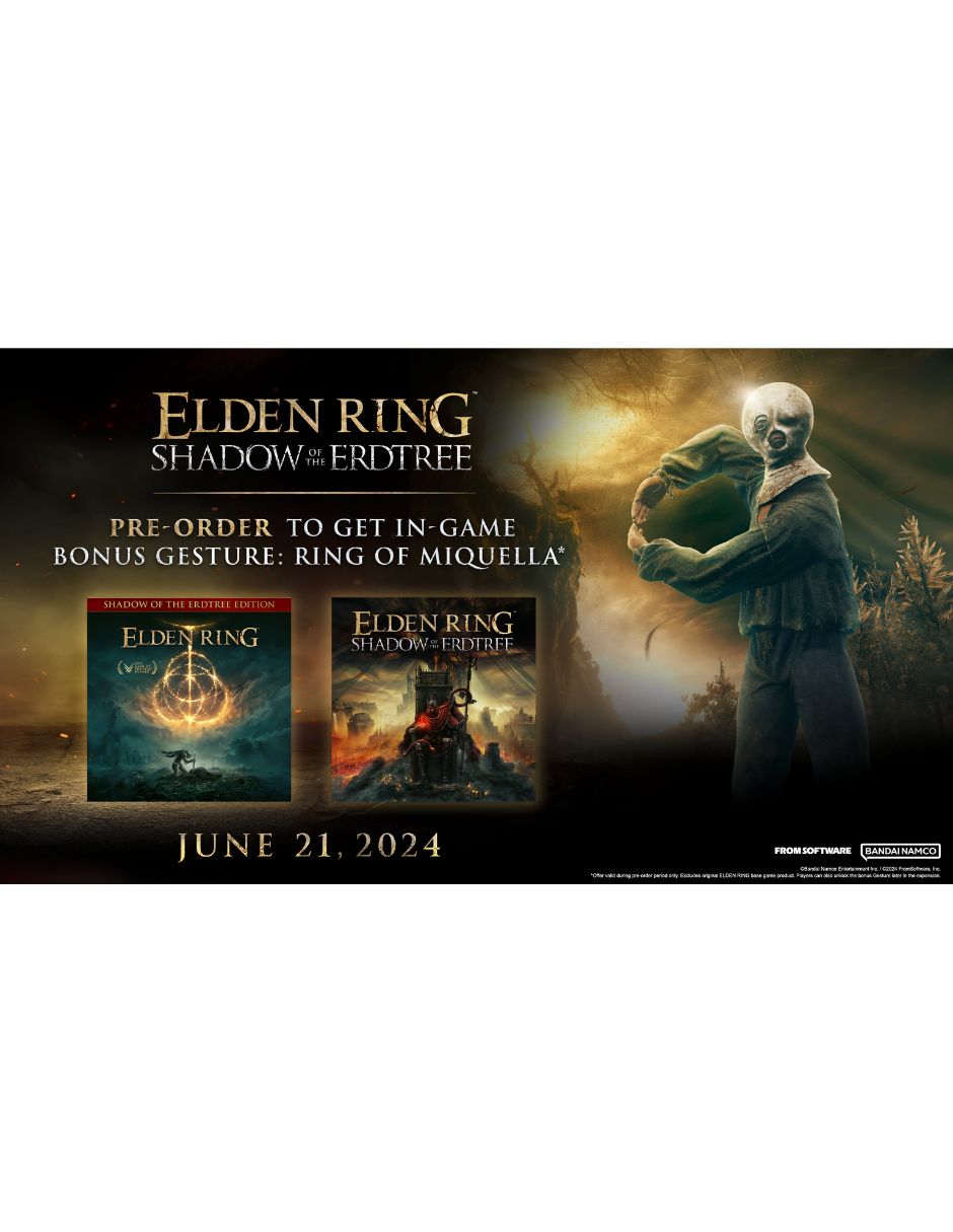 Elden Ring Shadow Of The Erdtree especial para PS5 2