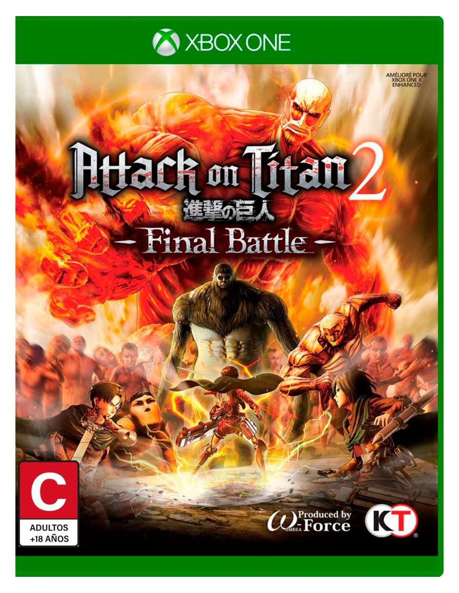 Ataque De Los Titanes 2: Batalla Final estándar para Xbox One