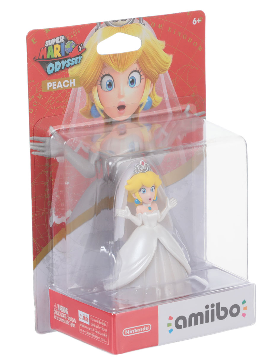 Figura articulada Super Mario Odyssey Princesa Peach collectors 2