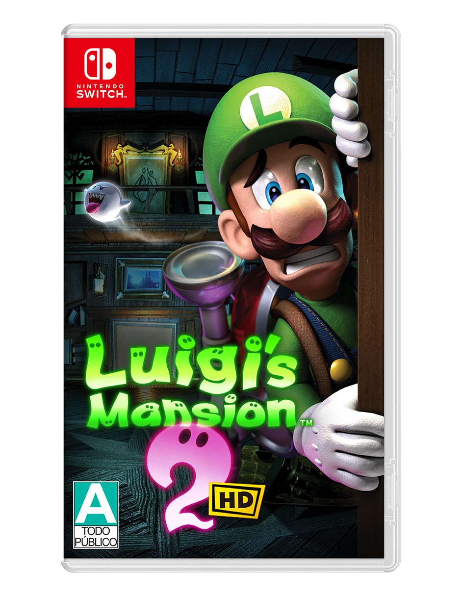 Luigis Mansion 2 Hd estándar para Nintendo Switch