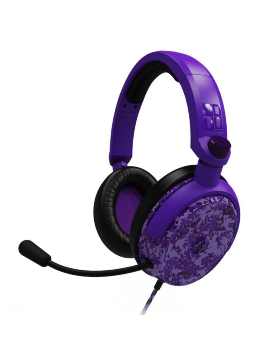 Audífonos Over-Ear C6-100Camo-Pur-4G alámbricos con cancelación de ruido