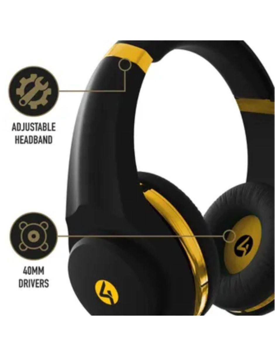 Audífonos Over-Ear Xp-Goldblk-M-4G alámbricos con cancelación de ruido 2