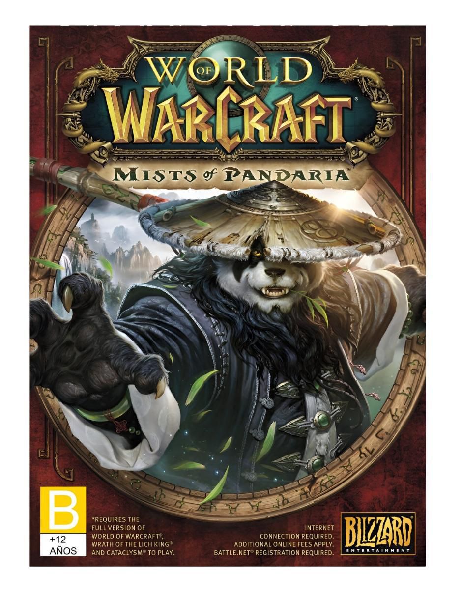 World Of Warcraft: Mists Of Pandaria estándar para PC World Of Warcraft: Mists Of Pandaria estándar para PC