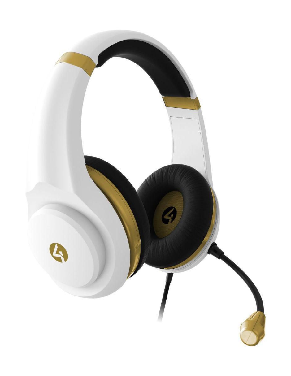 Audífonos Over-Ear Xp-Goldr-Wht-4G alámbricos con cancelación de ruido 2