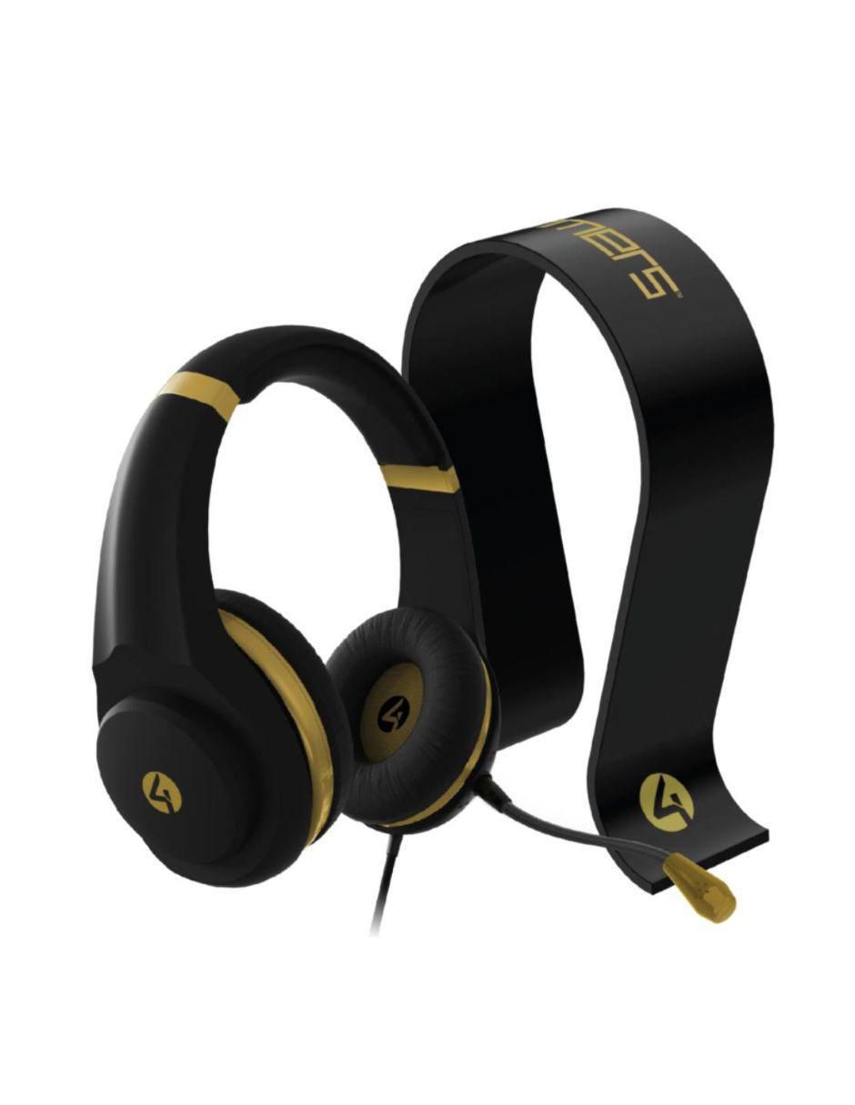 Audífonos Over-Ear Xp-Goldr-Blk-4G alámbricos con cancelación de ruido 2