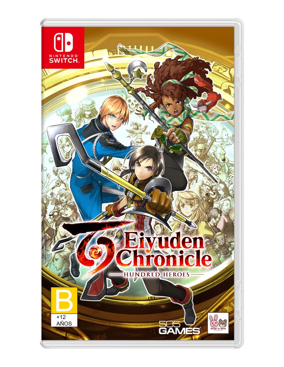 Eiyuden Chronicle Hundred Heroes estándar para Nintendo Switch