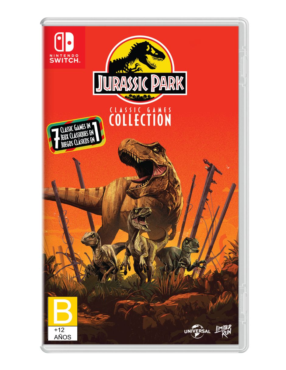 Jurassic Park Classic Games Collection estándar para Nintendo Switch