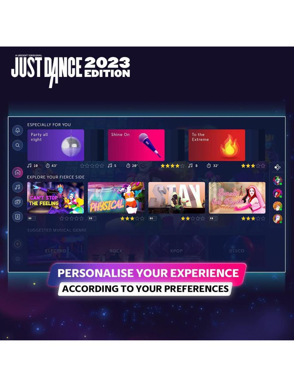 Just Dance 2023 estándar para Nintendo Switch 5