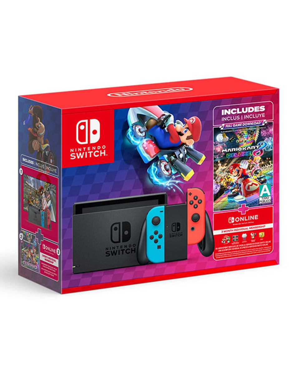 Consola fija/portátil nintendo switch de 32 gb mario kart 1